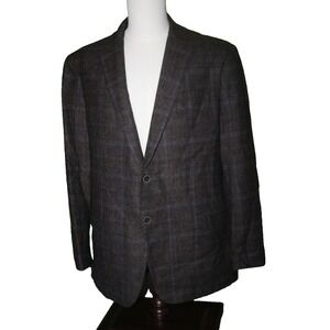 JOSEPH ABBOUD Men's 46L Wool & Nylon Sport Coat Zignone Fabric